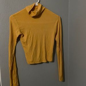 Yellow Turtle Neck